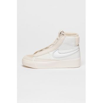 Pantofi sport mid-high din piele cu insertii din material sintetic Blazer Victory