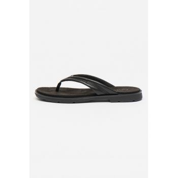 Papuci flip-flop de piele