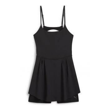 Rochie cambrata cu pantaloni integrati - pentru fitness