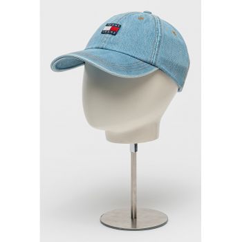 Sapca baseball din denim cu logo