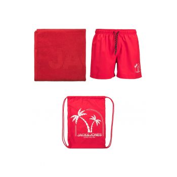 Set de pantaloni scurti de baie si prosop - 2 piese