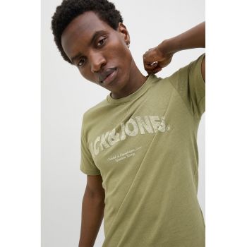 Tricou din bumbac cu imprimeu logo