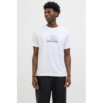 Tricou din bumbac cu logo