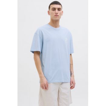 Tricou lejer cu imprimeu pe partea din spate