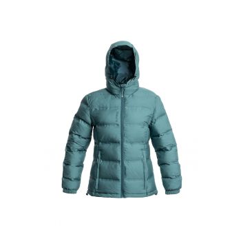 Geaca matlasata cu gluga  Katla - eco-friendly - reflectorizanta - marin -