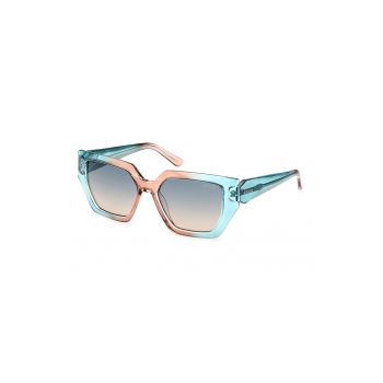 Ochelari de soare wrap cu lentile in degrade