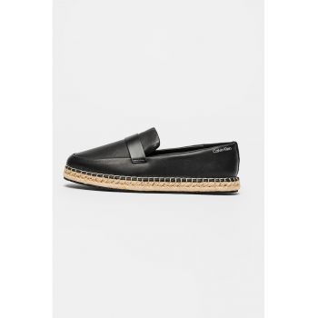 Pantofi loafer din piele cu detaliu logo