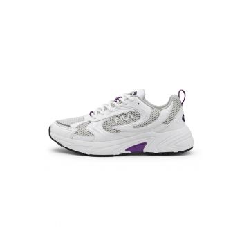 Pantofi sport cu insertii de piele ecologica