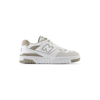 Pantofi sport cu insertii din piele intoarsa 550