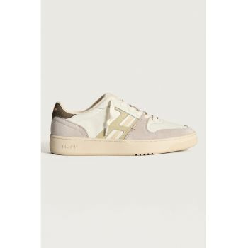 Pantofi sport cu insertii din piele intoarsa Fleming