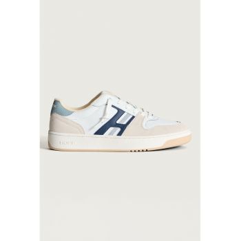 Pantofi sport cu insertii din piele intoarsa Tasquena