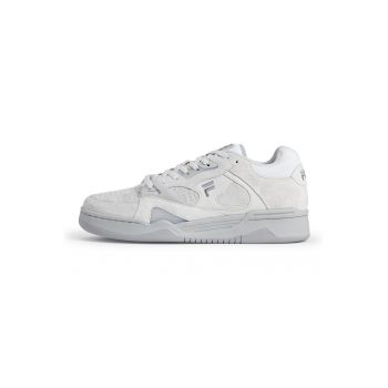 Pantofi sport de piele intoarsa cu garnituri de piele ecologica