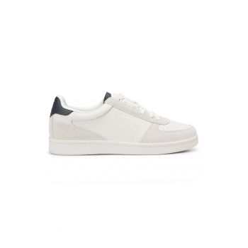 Pantofi sport de piele intoarsa si piele peliculizata