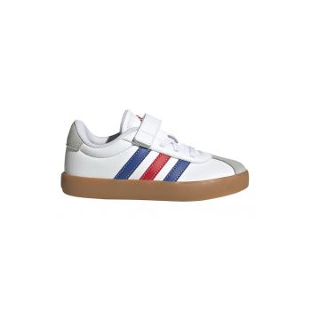 Pantofi sport de piele intoarsa si piele VL Court 3.0