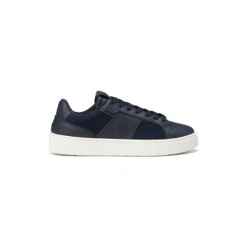 Pantofi sport de piele si piele intoarsa