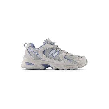 Pantofi sport din material textil cu garnituri din piele 530