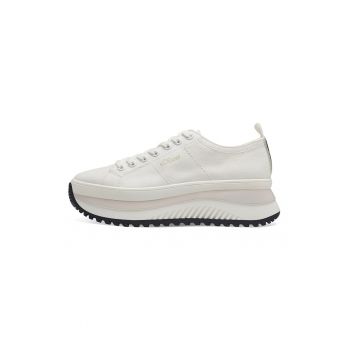 Pantofi sport flatform cu detaliu logo