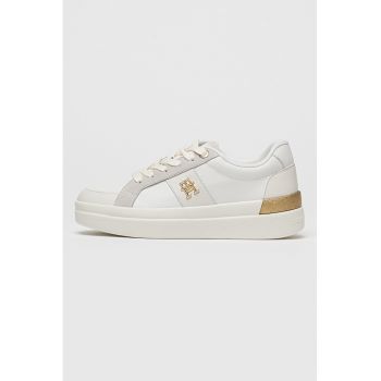 Pantofi sport low-cut din piele