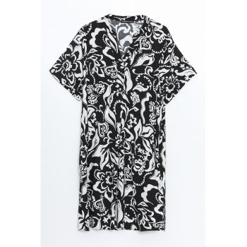 Rochie lejera cu imprimeu