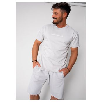 Set Axis tricou si pantalon scurt Grey 15853