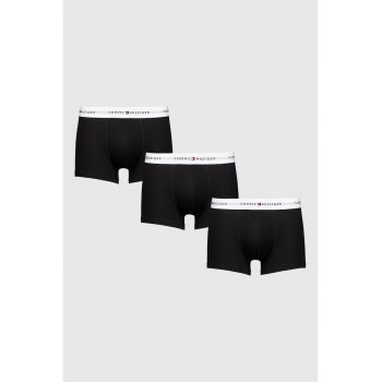 Set de boxeri din amestec de bumbac cu logo - 7 perechi