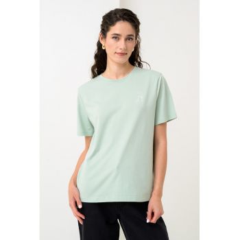 Tricou din bumbac cu imprimeu grafic