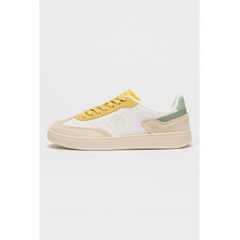 Pantofi sport cu garnituri din piele intoarsa Heritage