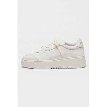 Pantofi sport din piele cu detaliu logo