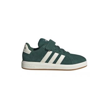Pantofi sport din piele intoarsa cu captuseala din material sintetic Grand Court 00s