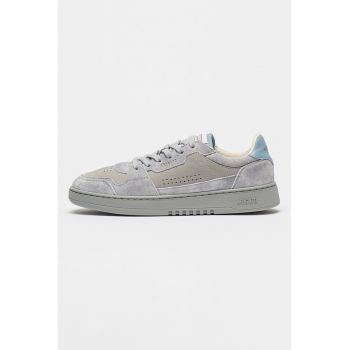 Pantofi sport din piele si piele intoarsa cu logo