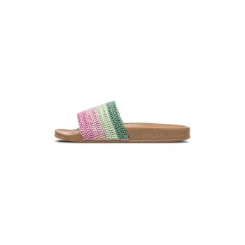 Papuci cu aspect crosetat Slippy