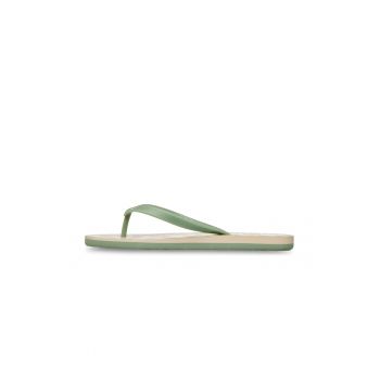 Papuci flip-flop cu imprimeu pe talpa Tahiti VII