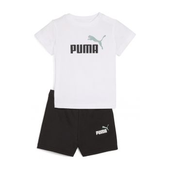 Trening din amestec de bumbac cu imprimeu logo