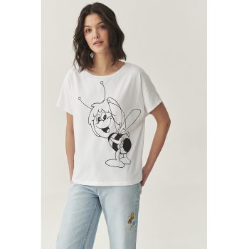 Tricou cu imprimeu grafic