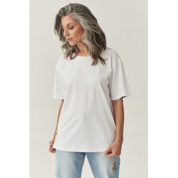 Tricou cu imprimeu pe partea din spate