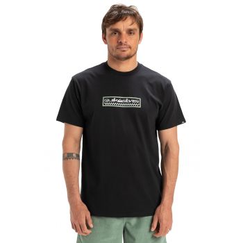 Tricou cu logo si decolteu la baza gatului Sun Dagger