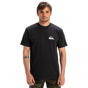 Tricou de bumbac cu logo discret Ev