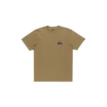 Tricou de bumbac cu logo discret Ev