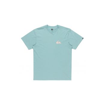 Tricou de bumbac cu logo discret Ev