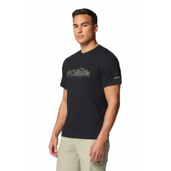 Tricou de bumbac organic cu imprimeu logo