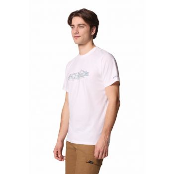 Tricou de bumbac organic cu imprimeu logo