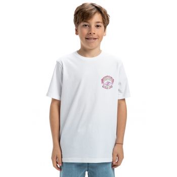 Tricou lejer de bumbac cu logo Times Up