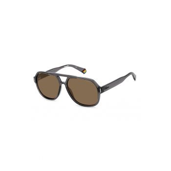 Ochelari de soare aviator cu lentile polarizate si moddel unisex