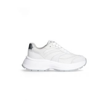 Pantofi sport din piele cu sireturi