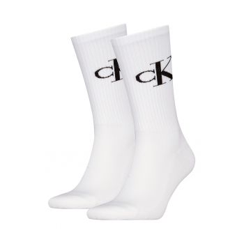 Set de sosete lungi cu imprimeu logo - 2 perechi