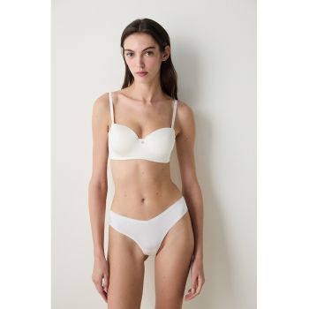 Sutien balconette cu insertii din dantela