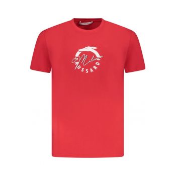 Tricou barbati - din bumbac - cu imprimeu grafic - Regular fit