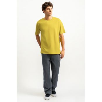 Tricou lejer unisex cu maneci cazute
