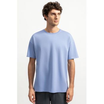 Tricou lejer unisex cu maneci cazute