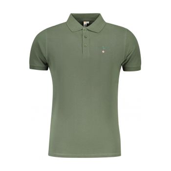 Tricou polo barbati - din bumbac - cu mini logo - Regular fit